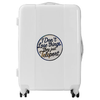 Funny ADHD Suitcase – Neurodivergent Travel Bag