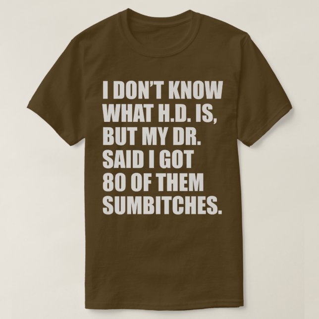 Funny ADHD tee i got 80 of them sumbitches Premium (Design Front)