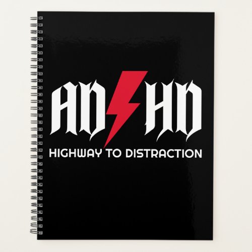 Funny ADHD Themed Planner