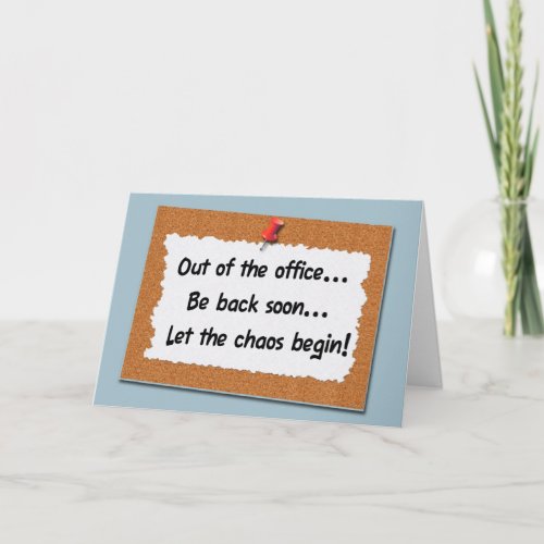 Funny Administrative Professionals Day with Sign Card