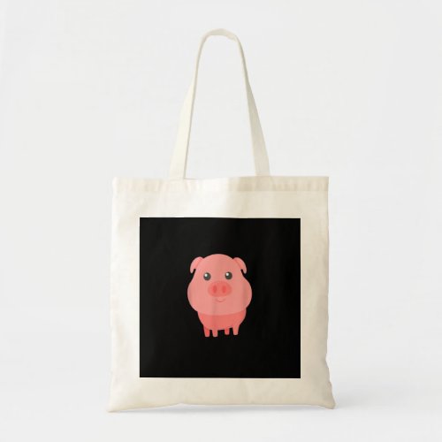 Funny Adorable Pig Cute Baby Pig For Pig Lovers  Tote Bag
