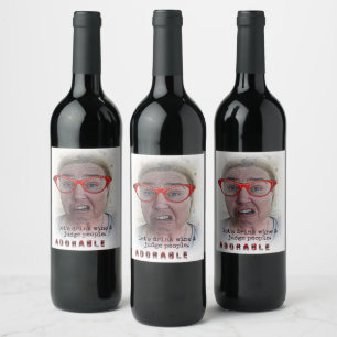 Funny Adorable Wine Labels! Wine Label