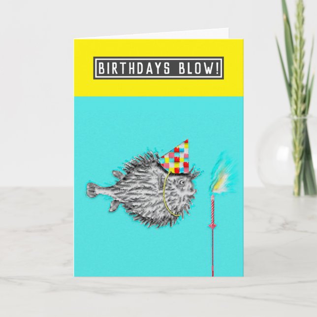 Funny Adult Birthday Card (Front)