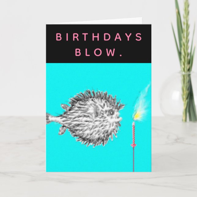 Funny Adult Birthday Card (Front)