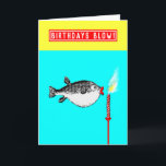 Funny Adult Birthday Card<br><div class="desc">Funny over-the-hill birthday card for him or for her. Edit text to add name.</div>