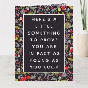 Funny Adult Birthday Certificate Card