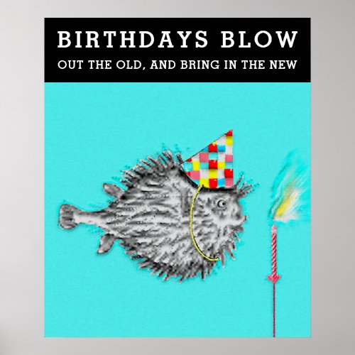 Funny Adult Birthday Poster