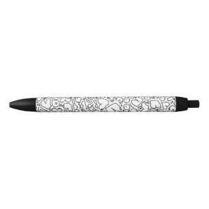 Funny adult breast pattern pen