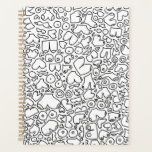 Funny adult breast pattern planner<br><div class="desc">funny humor pattern for adults</div>