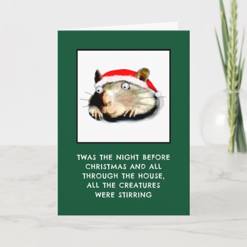 Funny Adult Christmas Holiday Card