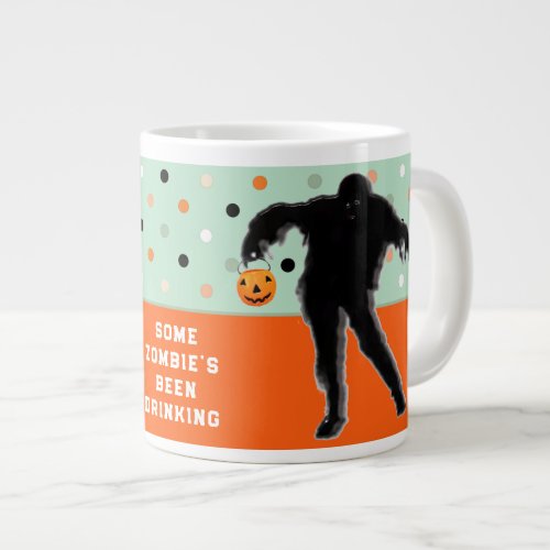 Funny Adult Halloween Large Coffee Mug