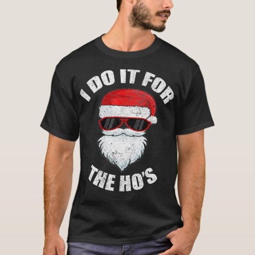 Funny Adult Naughty Christmas Dirty Pajama Ho Pj M T_Shirt