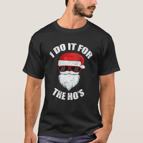 Funny Adult Naughty Christmas Dirty Pajama Ho Pj M T_Shirt