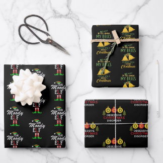Funny Adult Naughty Christmas Wrapping Paper Sheets