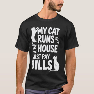 Funny Adulting Humor Cat Lover Feline Fur Parent T-Shirt