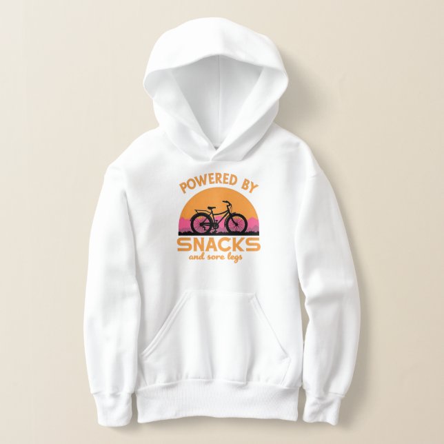 Funny Adventure Cycling Quote for Riders Lover  Hoodie (Laydown)
