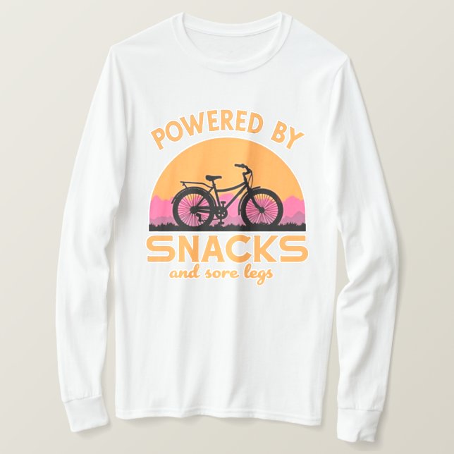 Funny Adventure Cycling Quote for Riders Lover  T-Shirt (Design Front)