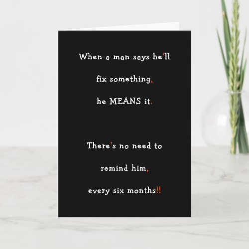 Funny Advice for Her Wife Bride Mom Sister Women Holiday Card