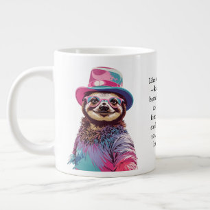 Funny Advice From A Sloth Giant Coffee Mug