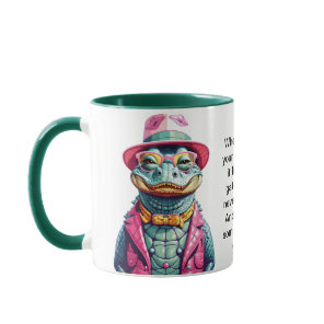 Funny Advice From An Alligator  Mug