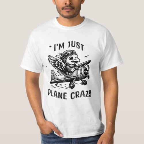 Funny aeroplane T_Shirt