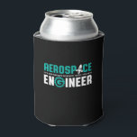 Funny Aerospace Engineering It's Rocket Science Can Cooler<br><div class="desc">Aerospace engineering. It's not rocket science. Wait, yes it is. Funny merchandise for geek and nerd engineers who love humor, witty quotes and jokes. Cool design to wear on your job and show your passion in aircraft, spacecraft, and rocket science. Great gift for dad, father, mom, mother, son, daughter, brother...</div>