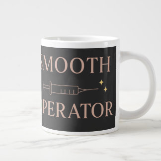 funny aesthetics nurse RN Giant Coffee Mug