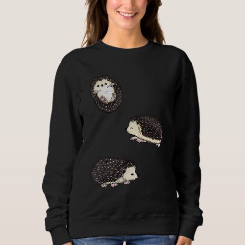 Funny African Bellied Hedgehog Costume Cute Hedgeh Sweatshirt