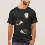 Funny African Bellied Hedgehog Costume Cute Hedgeh T-Shirt