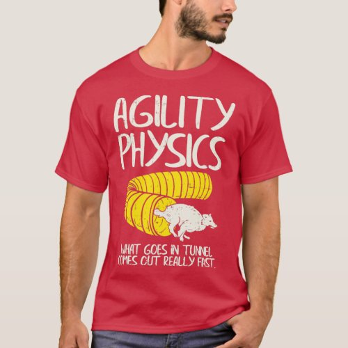 Funny Agility Gift For A Dog Trainer Or Dog  T_Shirt