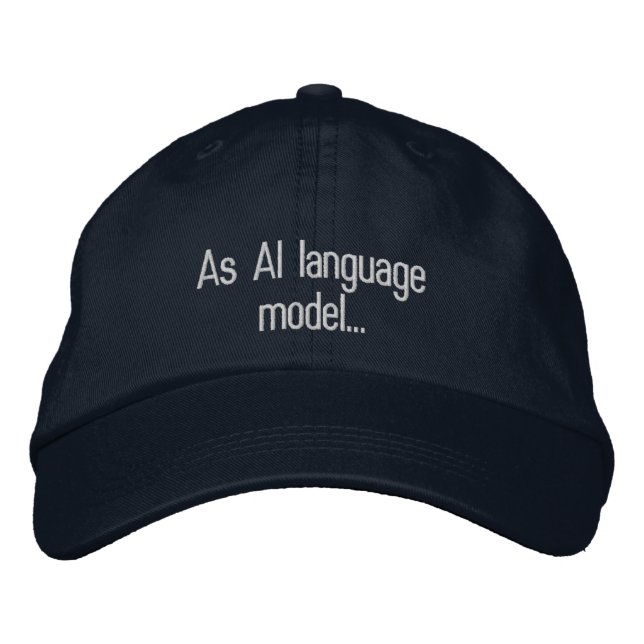 Funny AI Answer Hat ChatGPT (Front)