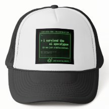 Funny AI Apocalypse Survivor Hallucination Tech 