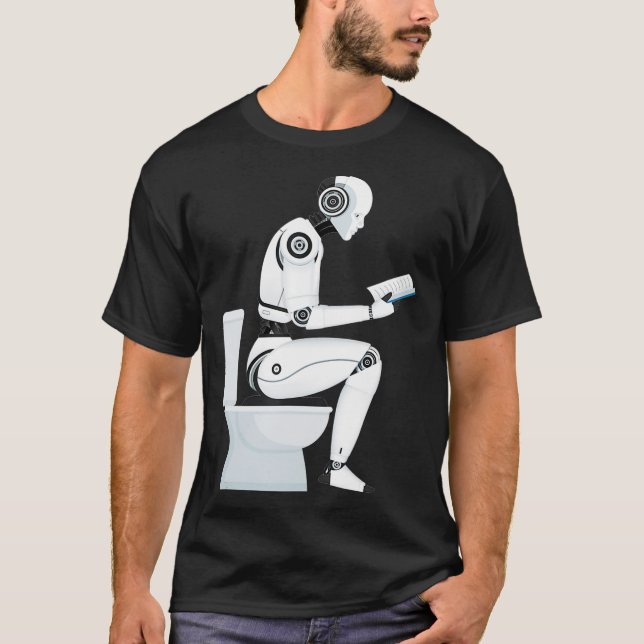 Funny AI Artificial Intelligence Machine Learning  T-Shirt (Front)