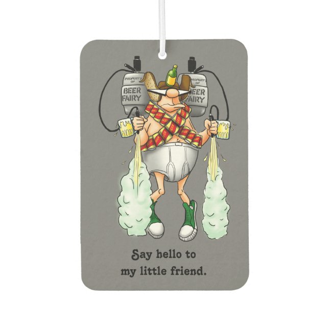 Funny Air Freshener For Him (Front)