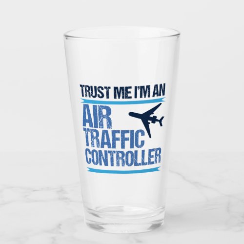 Funny Air Traffic Controller Glass
