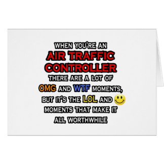 Funny Air Traffic Controller ... OMG WTF LOL Cards