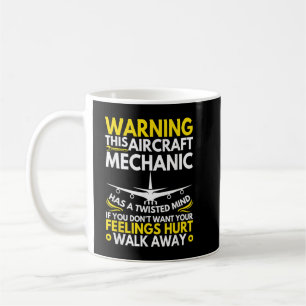 Funny Aircraft Mechanic Airplane Mechanic Coffee Mug
