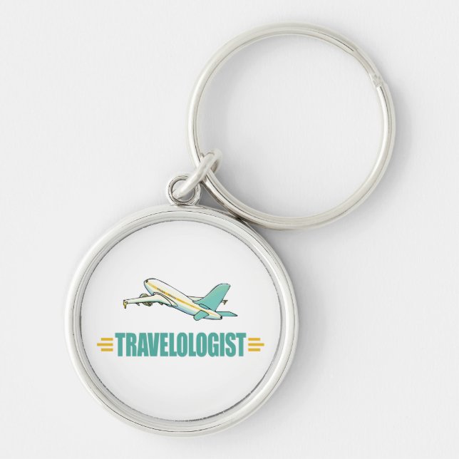 Funny Airplane Keychain (Front)