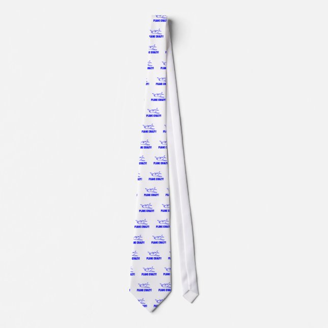 Funny Airplane Neck Tie (Front)