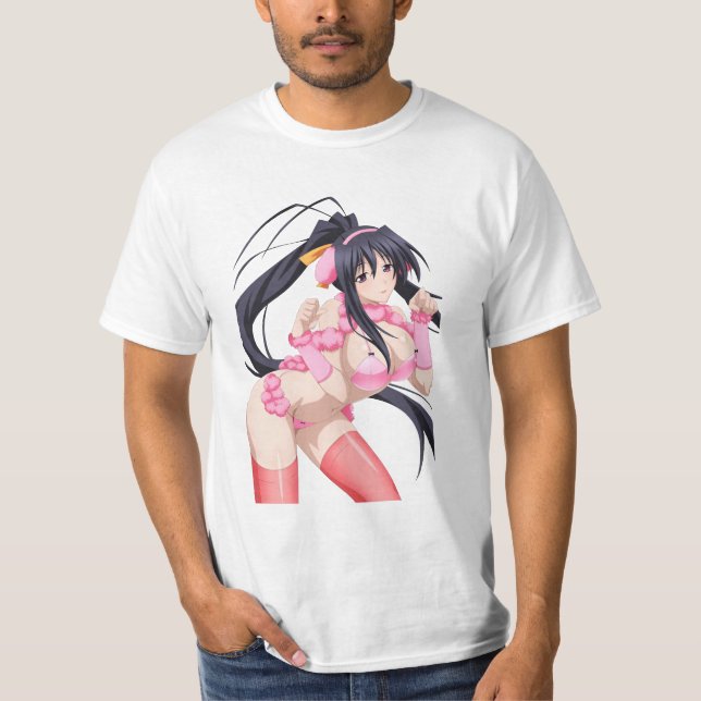 Funny Akeno Himejima Dxd T-Shirt (Front)