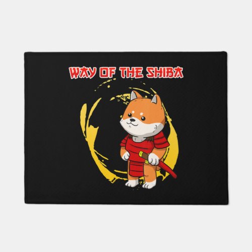 Funny Akita Inu Dog Way Of The Shiba Dog Lover Doormat