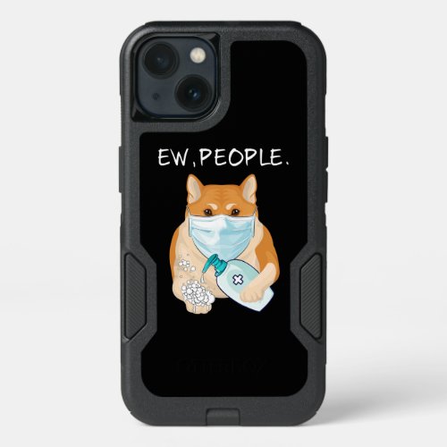 Funny Akita Inu Ew People  Dog Owner Gift iPhone 13 Case