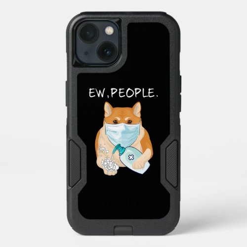 Funny Akita Inu Ew People  Dog Owner Gift iPhone 13 Case