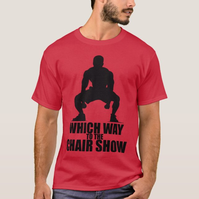 Funny Alabama Brawl Shirt Which Way to the Chair S (Front)
