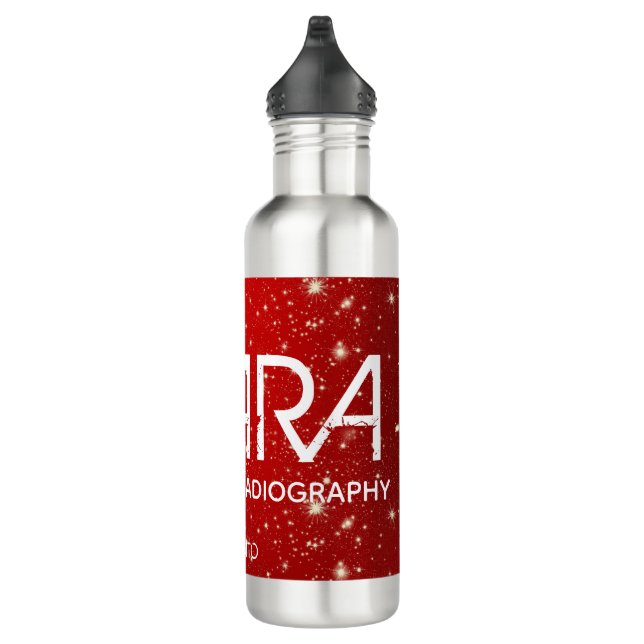 Funny ALARA Goddess of Radiography   Stainless Steel Water Bottle (Right)