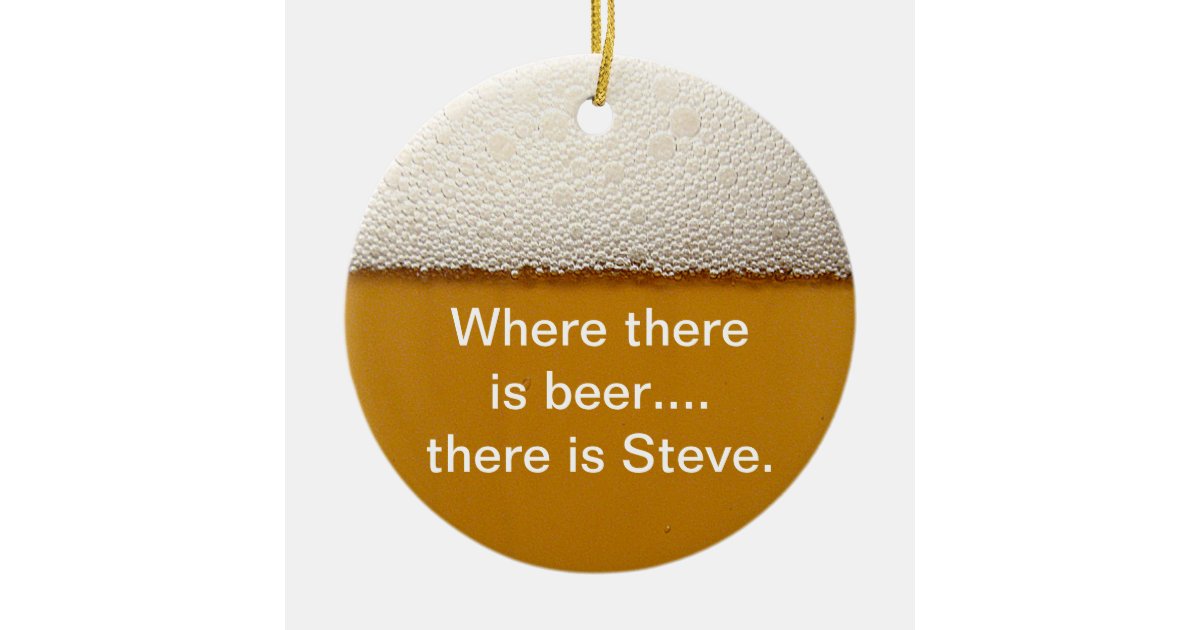 Funny Alcohol Ornament Zazzle