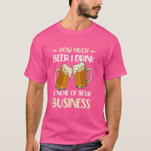 Funny Alcoholic Jokes Beer Toss Alcohol Drink Damp T-Shirt