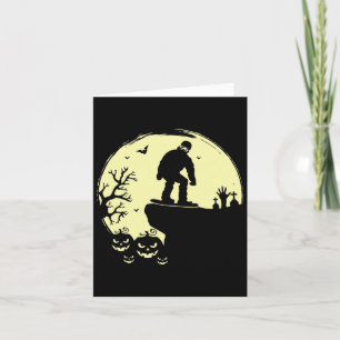 Funny Alien Bull Ghost Halloween This Is Some Boo  Card