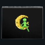 Funny Alien Costume Men Women Taco Lover Gift Cool Calendar<br><div class="desc">Funny Alien Costume Men Women Taco Lover Gift Cool</div>