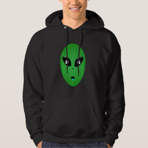 Funny Alien Drooling Costume Cat Lovers Humor Gag Hoodie